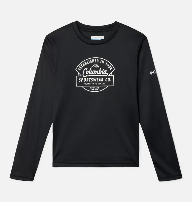 Columbia Boys' Grizzly Peak™ Long Sleeve Graphic T-Shirt. 2