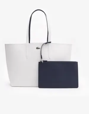 Shopping bag Anna reversibile bicolore 