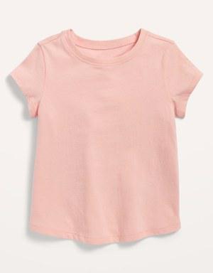 Unisex Solid Short-Sleeve T-Shirt for Toddler