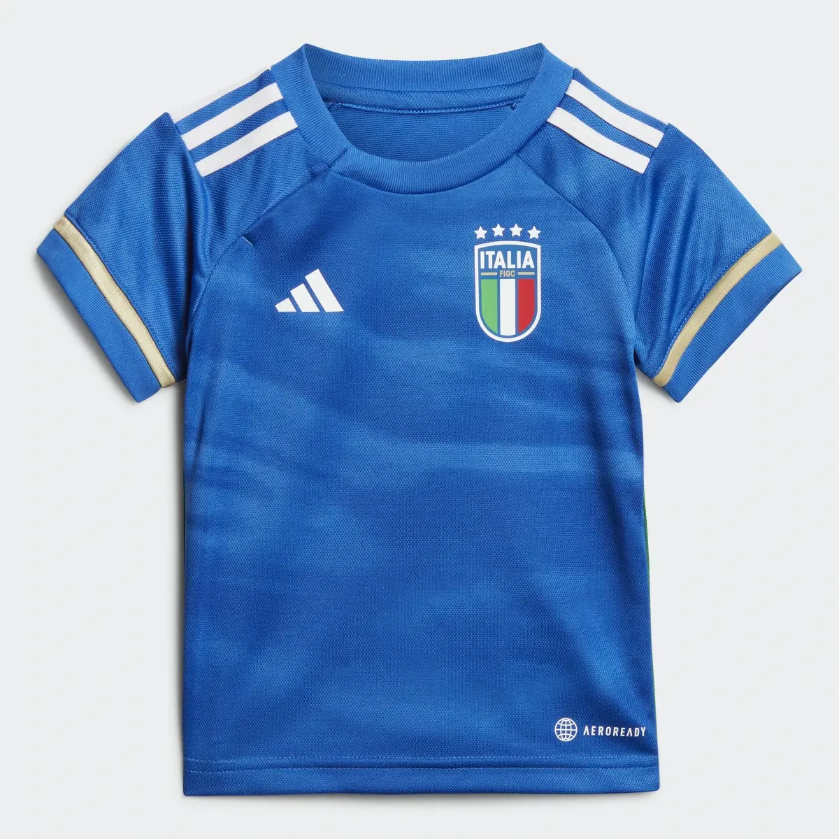 Adidas Miniconjunto primera equipación Italia 23. 3