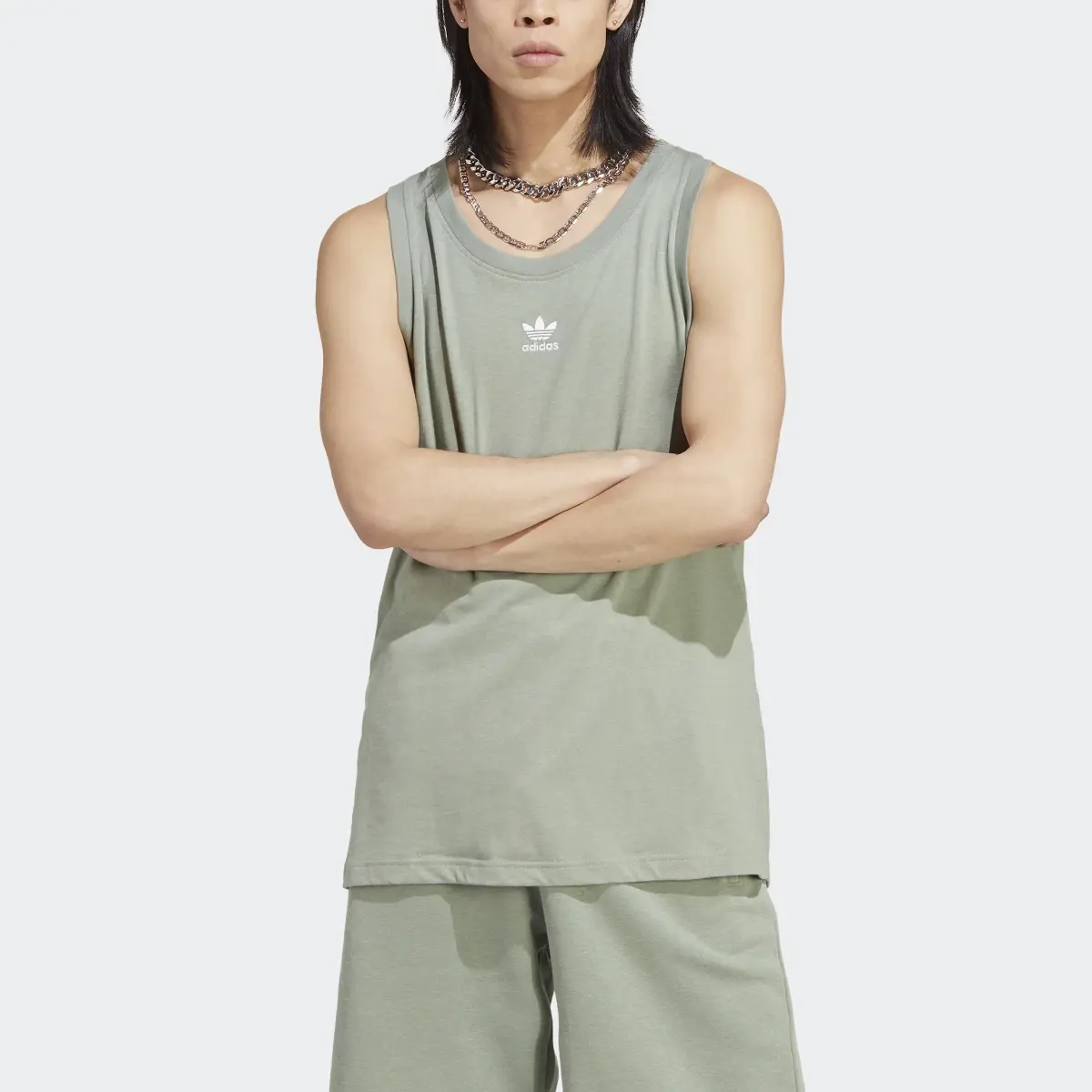 Adidas Essentials+ Made With Hemp Tank Top. 1