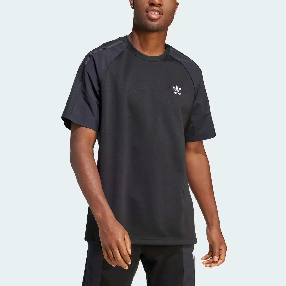 Adidas Adicolor Re-Pro SST Material Mix Tee. 1
