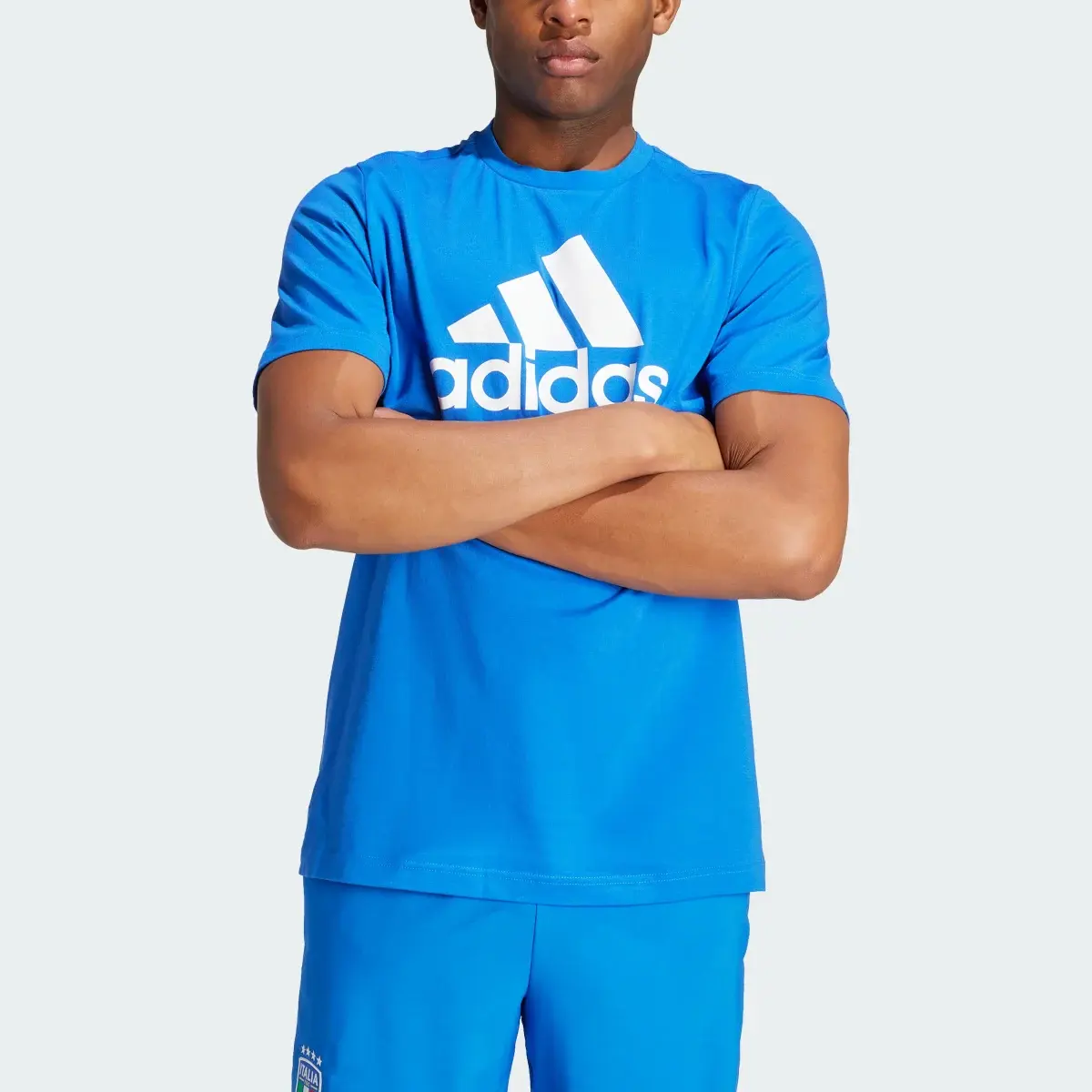 Adidas Italy DNA Graphic Tee. 1