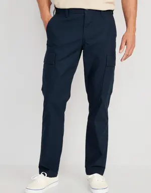 Old Navy Straight Oxford Cargo Pants blue