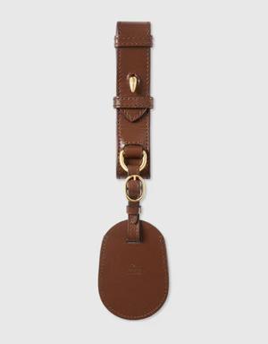 Oval identification travel tag