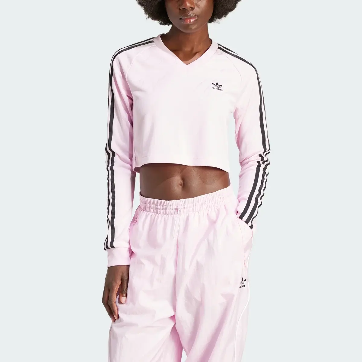 Adidas Long Sleeve Cropped Forma. 1