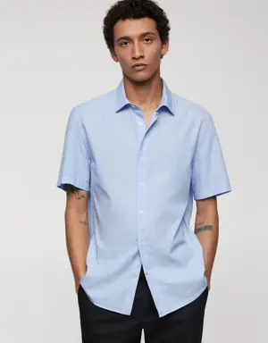 100% cotton short-sleeved shirt