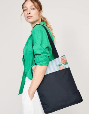 Foldable Picnic Blanket & Tote Bag Set for Family orange