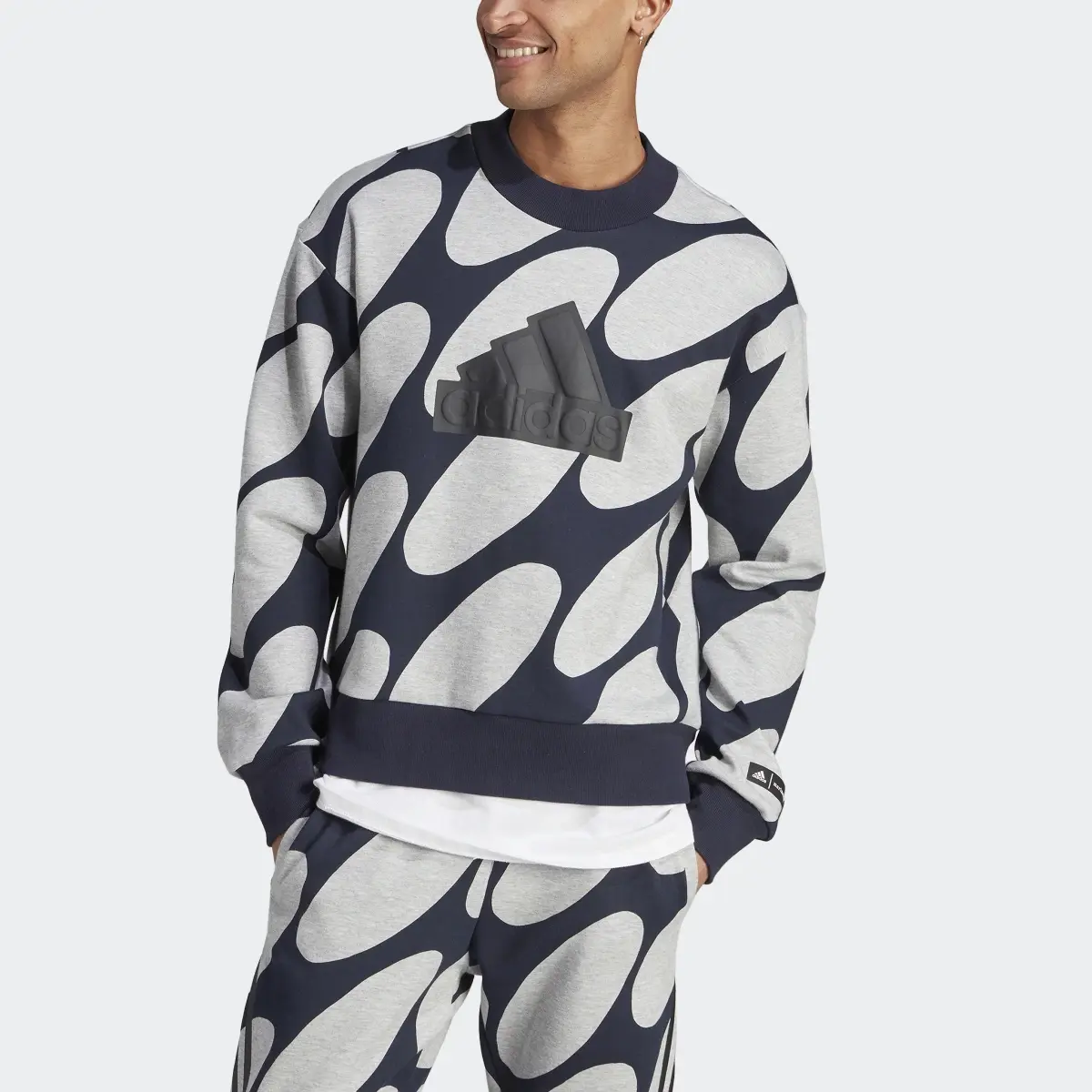 Adidas Sudadera Marimekko Sportswear Future Icons 3 Franjas. 1