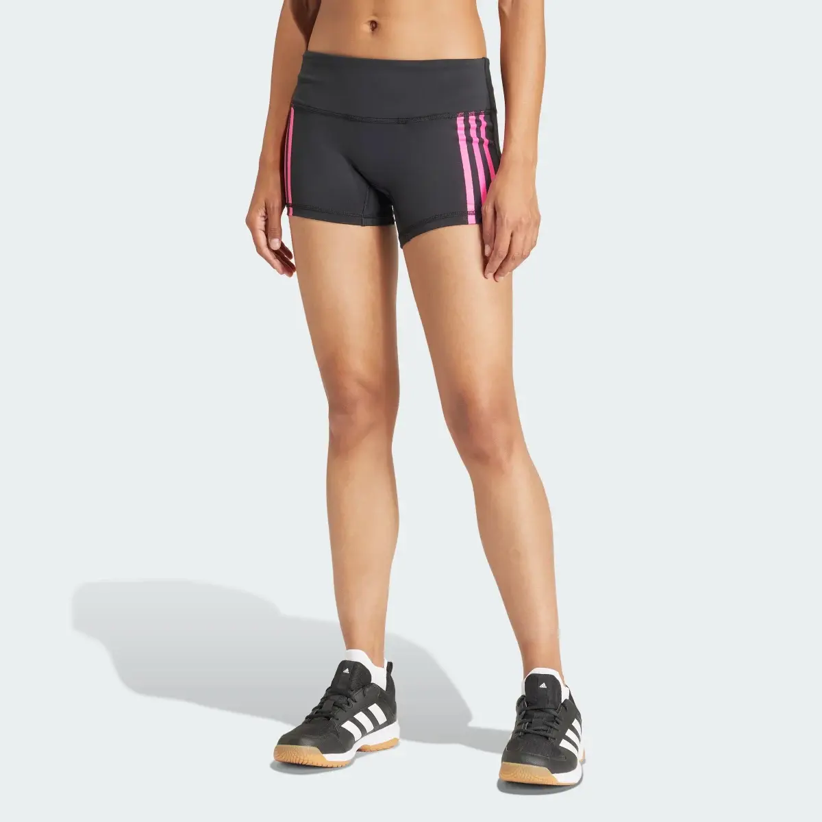 Adidas 3-Stripes Short Leggings. 1