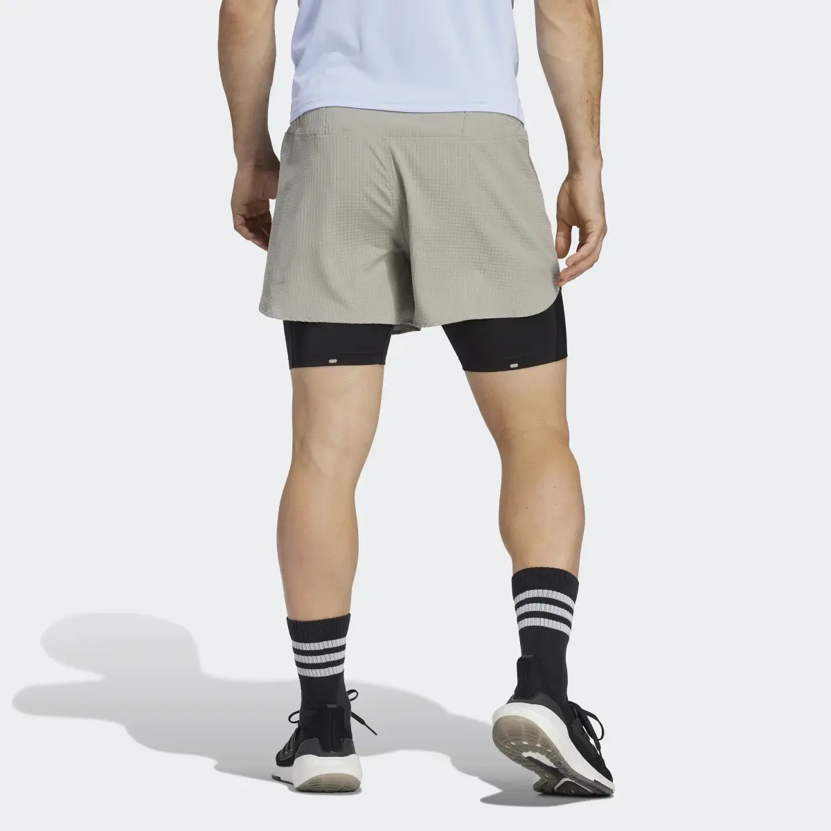 Adidas Shorts Designed 4 Running 2-en-1. 2