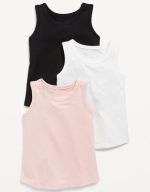 Tank Top 3-Pack for Toddler Girls multi