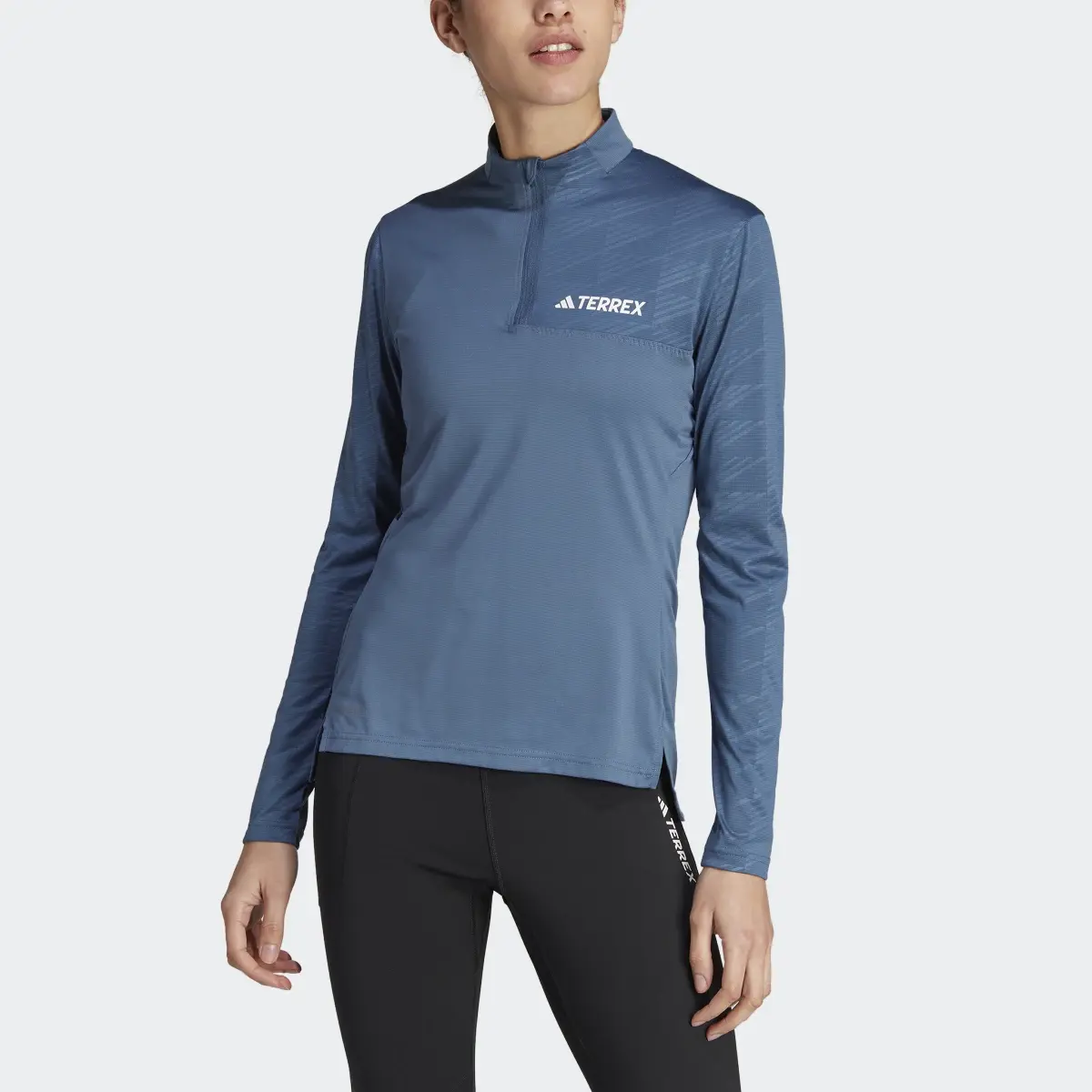 Adidas Maglia Terrex Multi Half-Zip Long Sleeve. 1