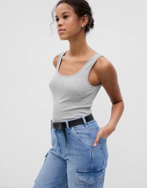 Gap Modern Tank Top gray