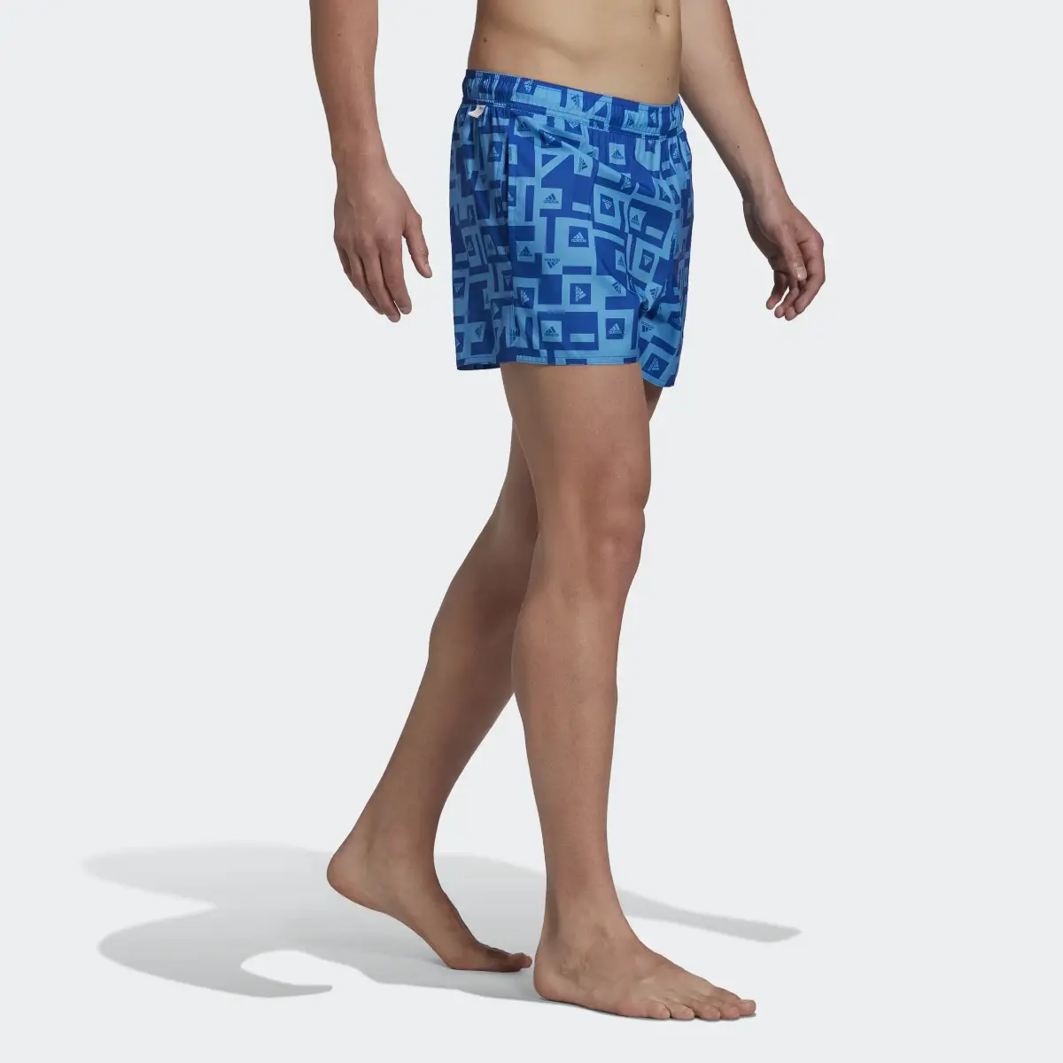 Adidas Graphic Swim Shorts. 3