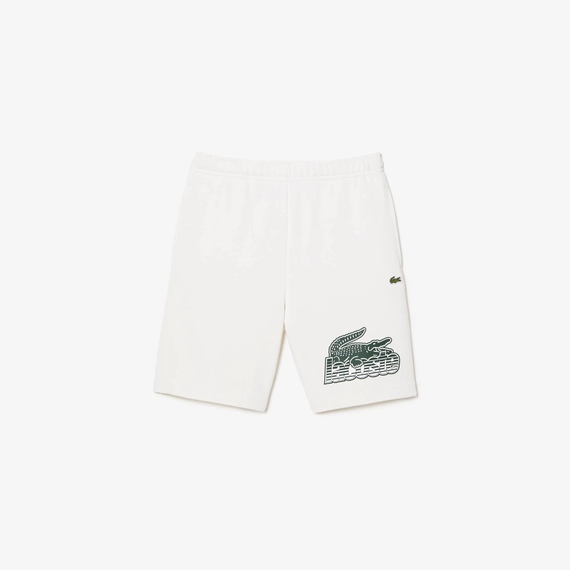 Lacoste Pantaloni corti da bambino con stampa a contrasto con logo Lacoste. 2