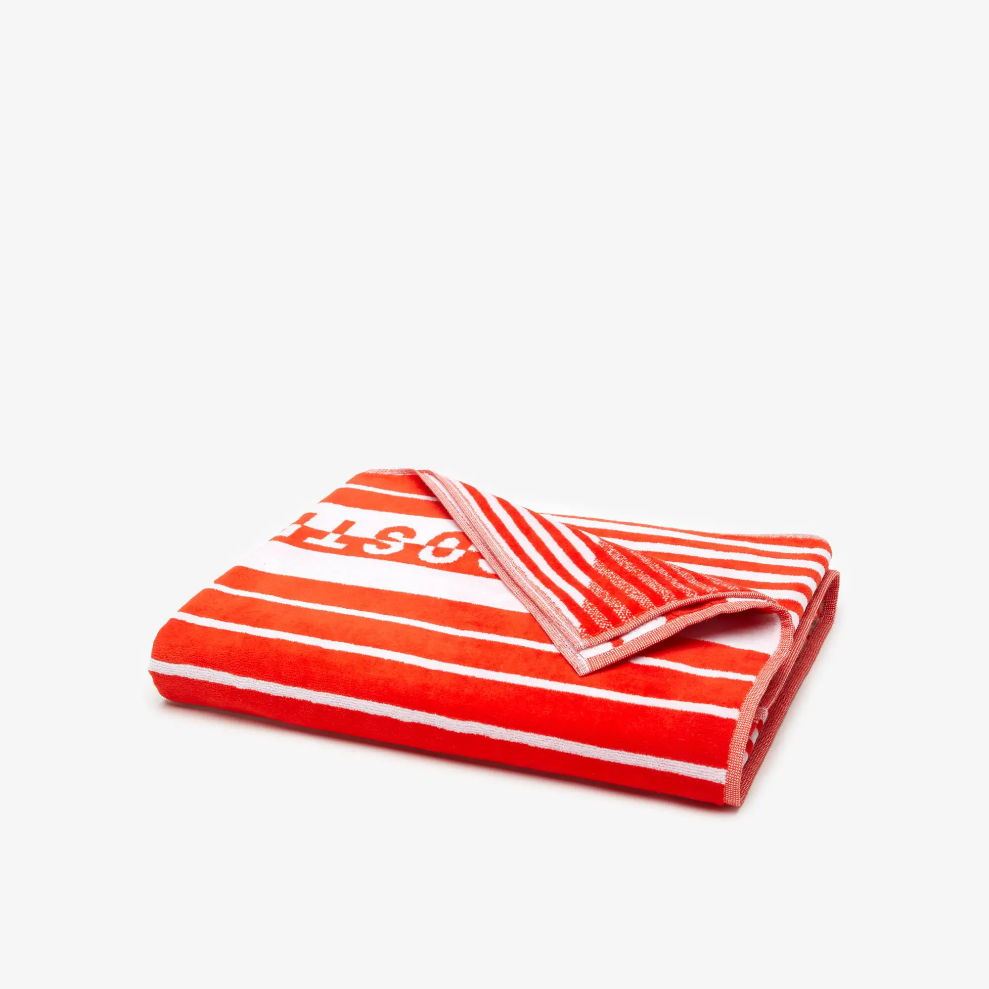 Lacoste L Stripe Beach Towel. 1