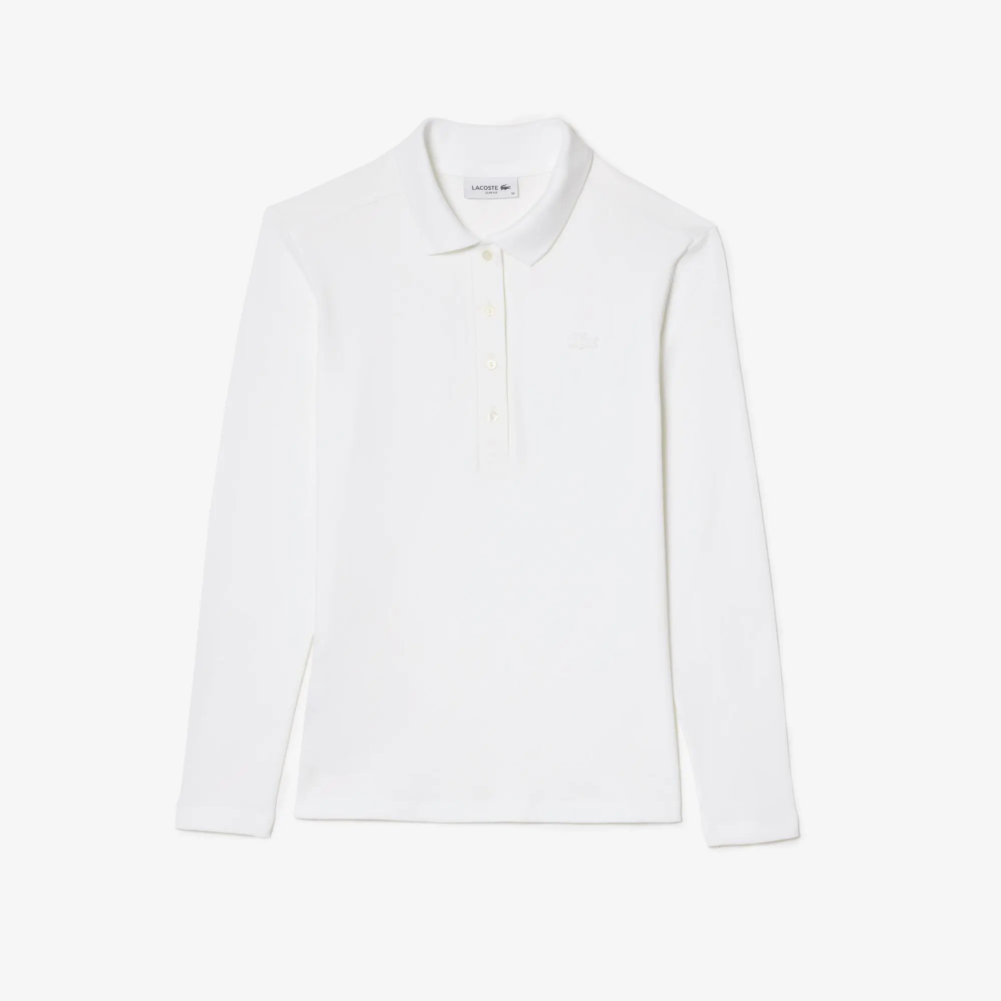 Lacoste Women’s Slim fit Stretch Piqué Lacoste Polo Shirt. 2