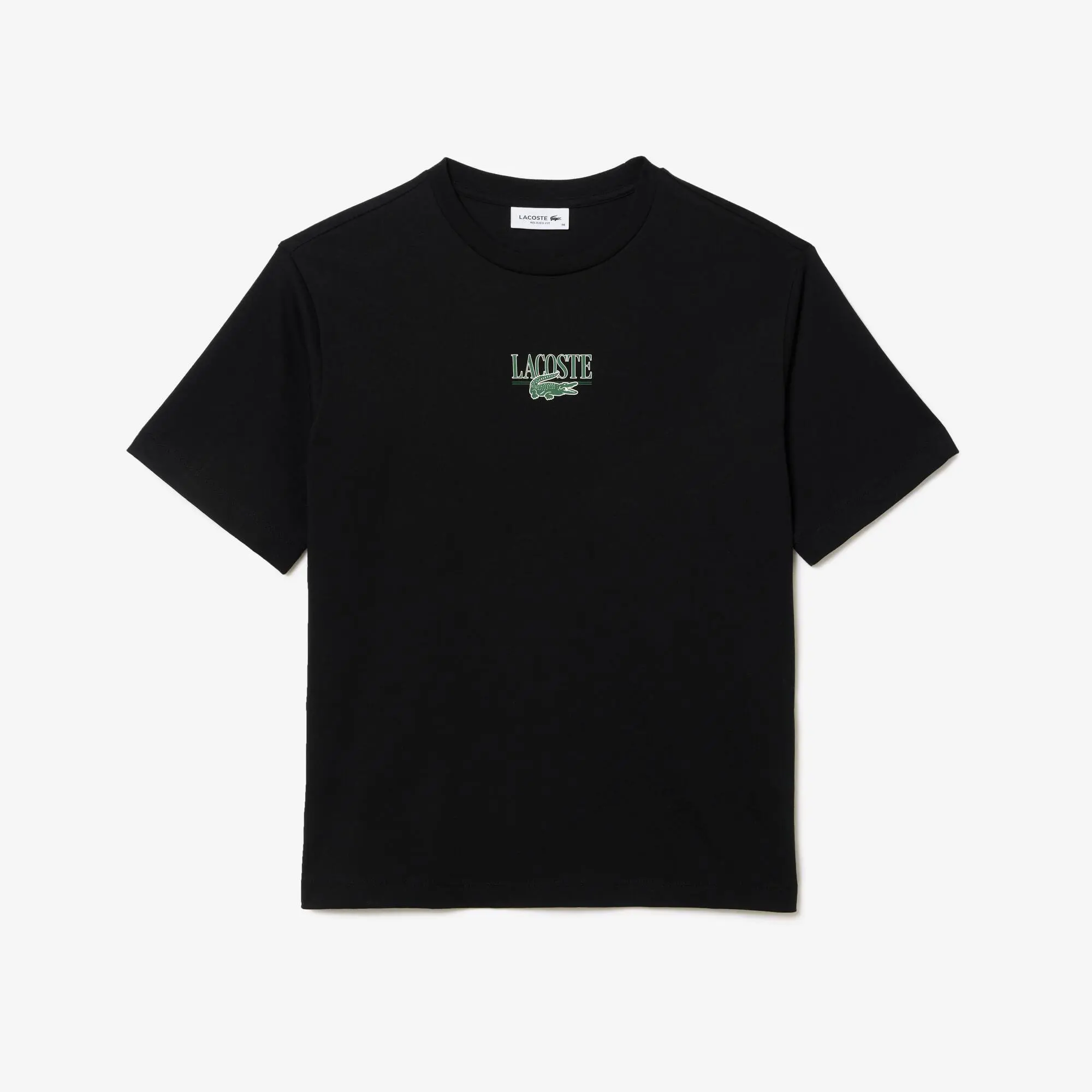 Lacoste Print Cotton Jersey T-shirt. 2