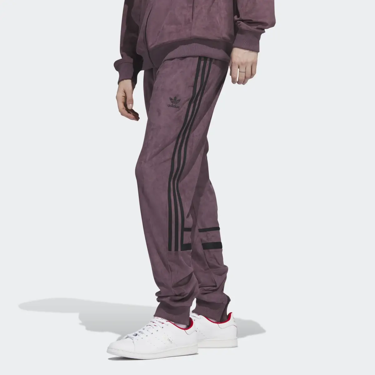 Adidas Adicolor Classics Plush Track Pants. 1