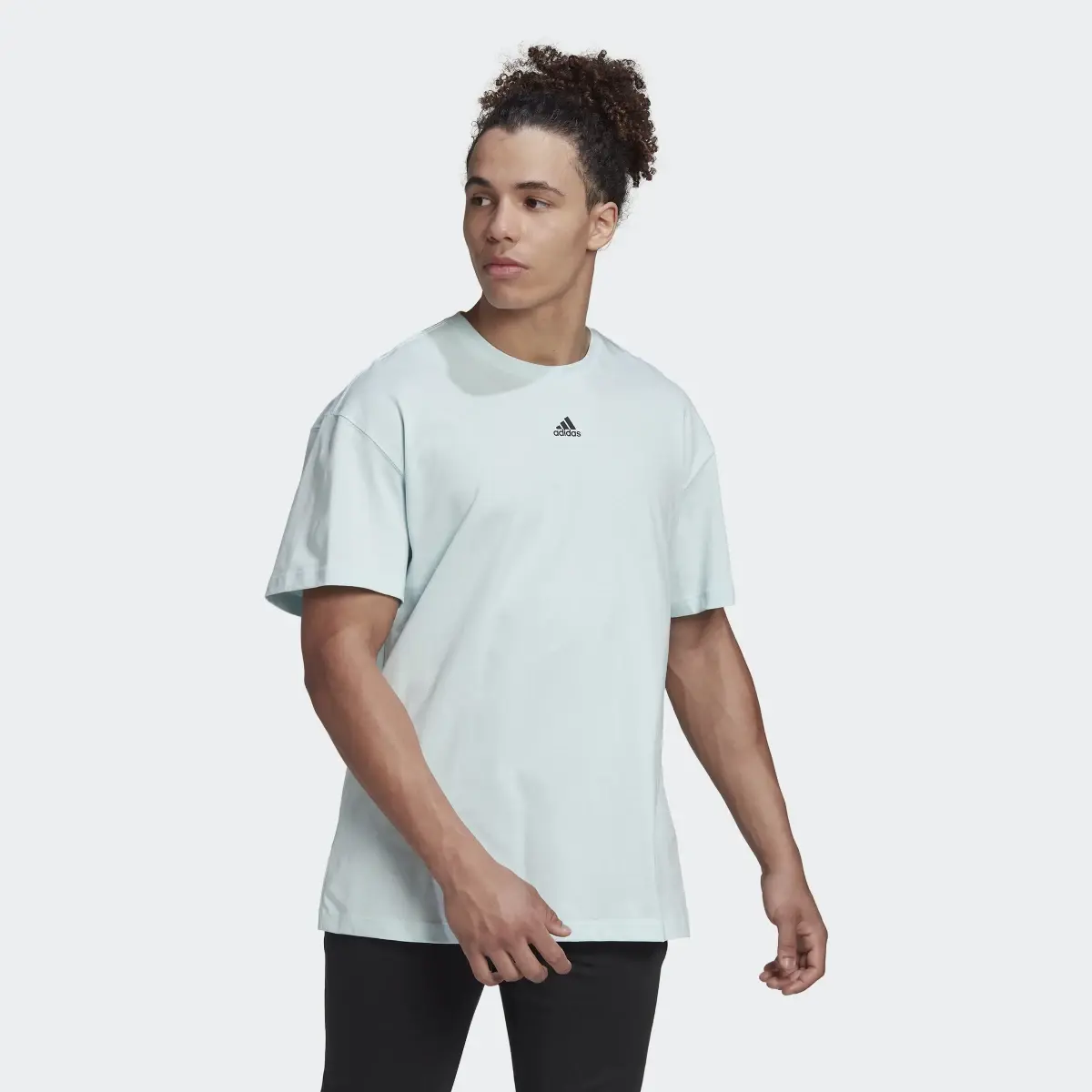 Adidas Essentials FeelVivid Drop Shoulder Tee. 2