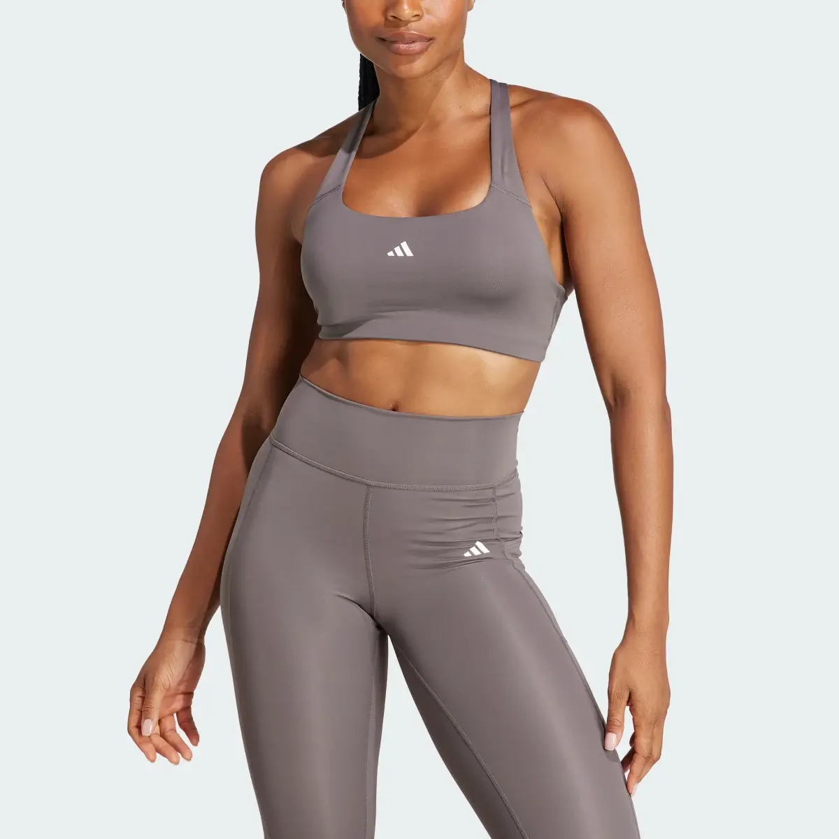 Adidas Powerimpact Training Medium-Support Bra. 1