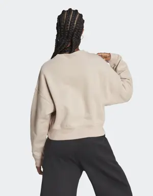 Adidas Lounge Fleece Sweatshirt. 3