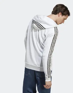 Adidas Essentials French Terry 3-Stripes Full-Zip Hoodie. 3 Adidas Essentials French Terry 3-Stripes Full-Zip Hoodie. 3
