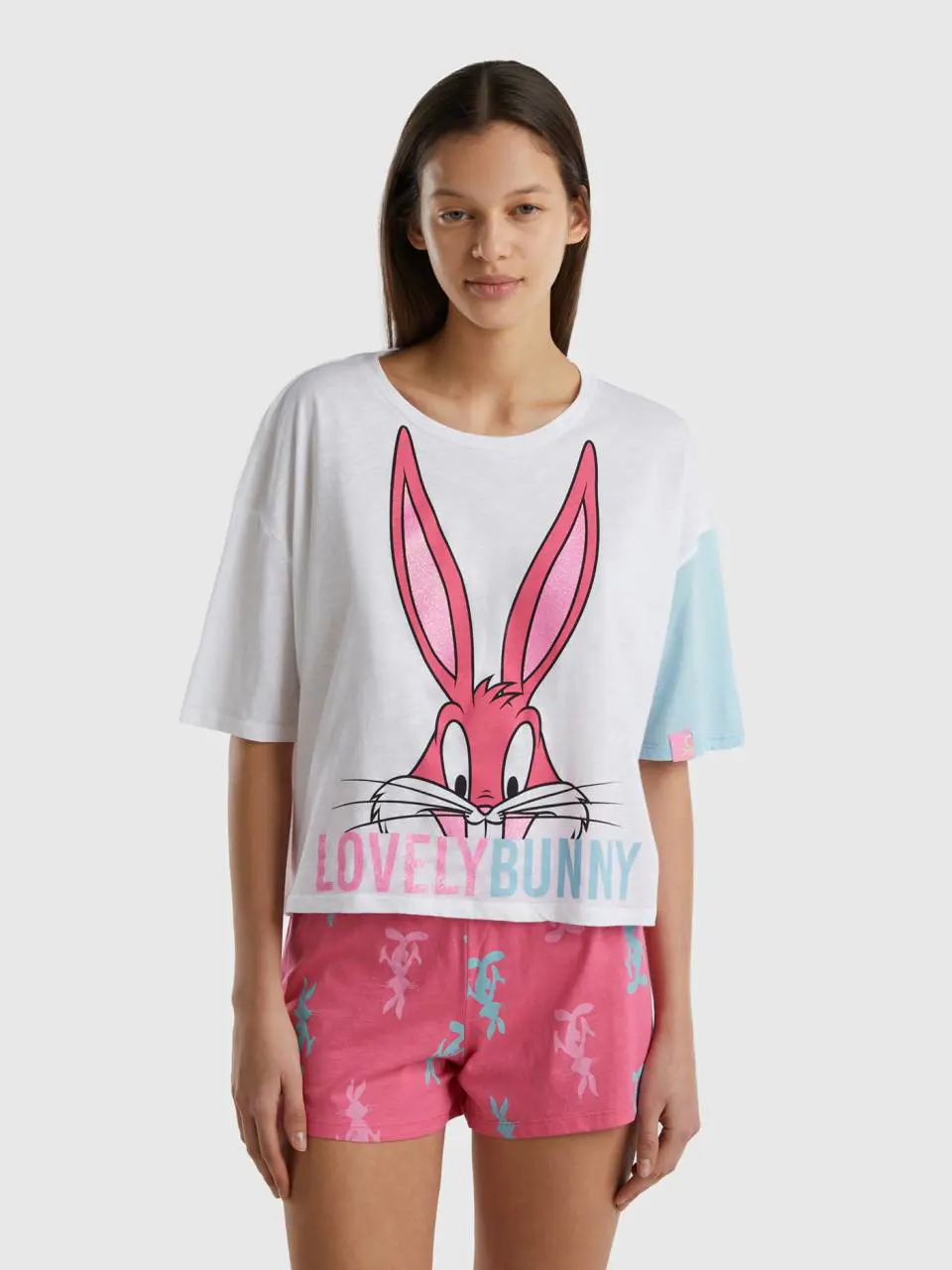 Benetton bugs bunny t-shirt in lightweight cotton. 1