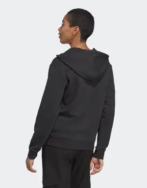 Adidas Essentials Linear Full-Zip French Terry Hoodie. 3