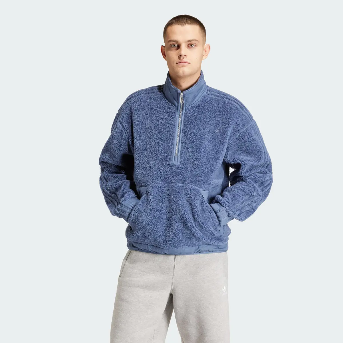 Adidas Premium Essentials+ 1/2 Zip Top. 2