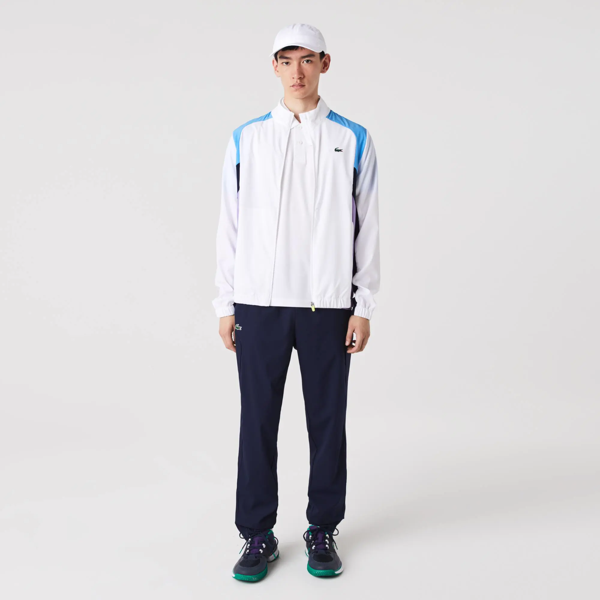 Lacoste Men's Lacoste SPORT Colour-Block Tennis Tracksuit. 1