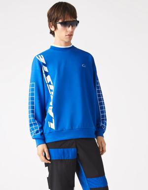 Men's Loose Fit Piqué Sweatshirt