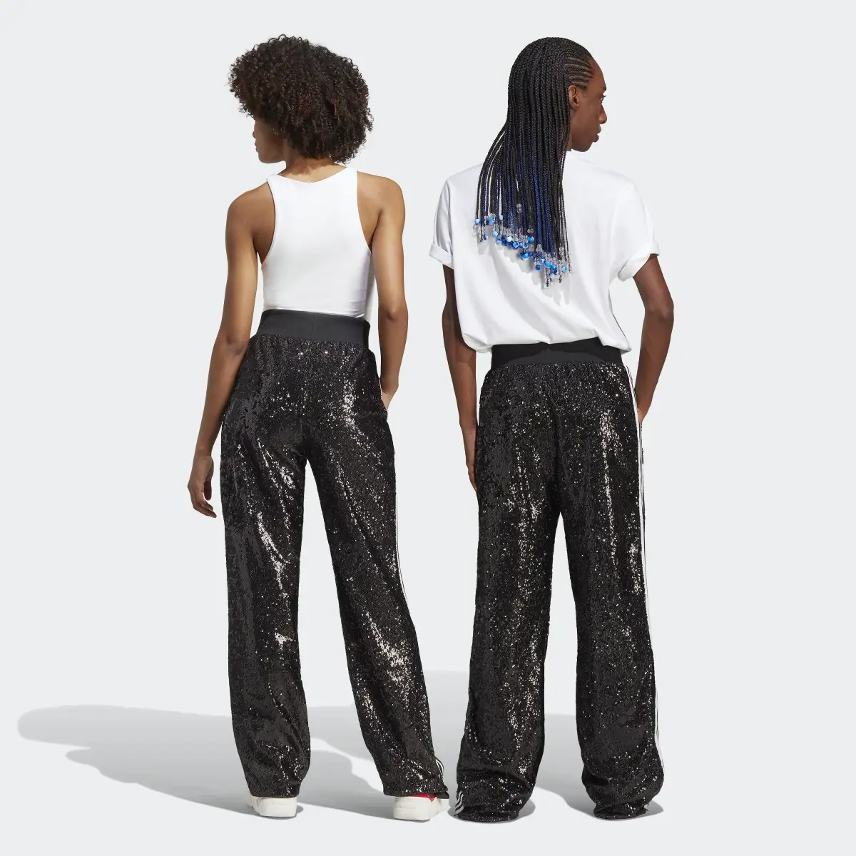 Adidas Blue Version Sequin Beckenbauer Track Pants (Gender Neutral). 2