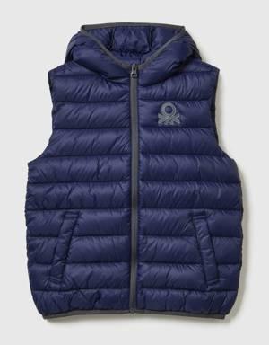 padded jacket with hood