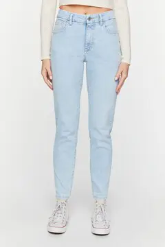 Forever 21 Forever 21 Recycled Cotton Skinny Jeans Light Denim. 2