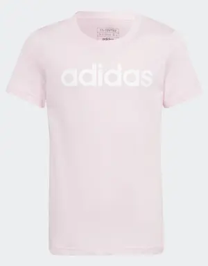 Adidas Essentials Linear Logo Cotton Slim Fit Tee