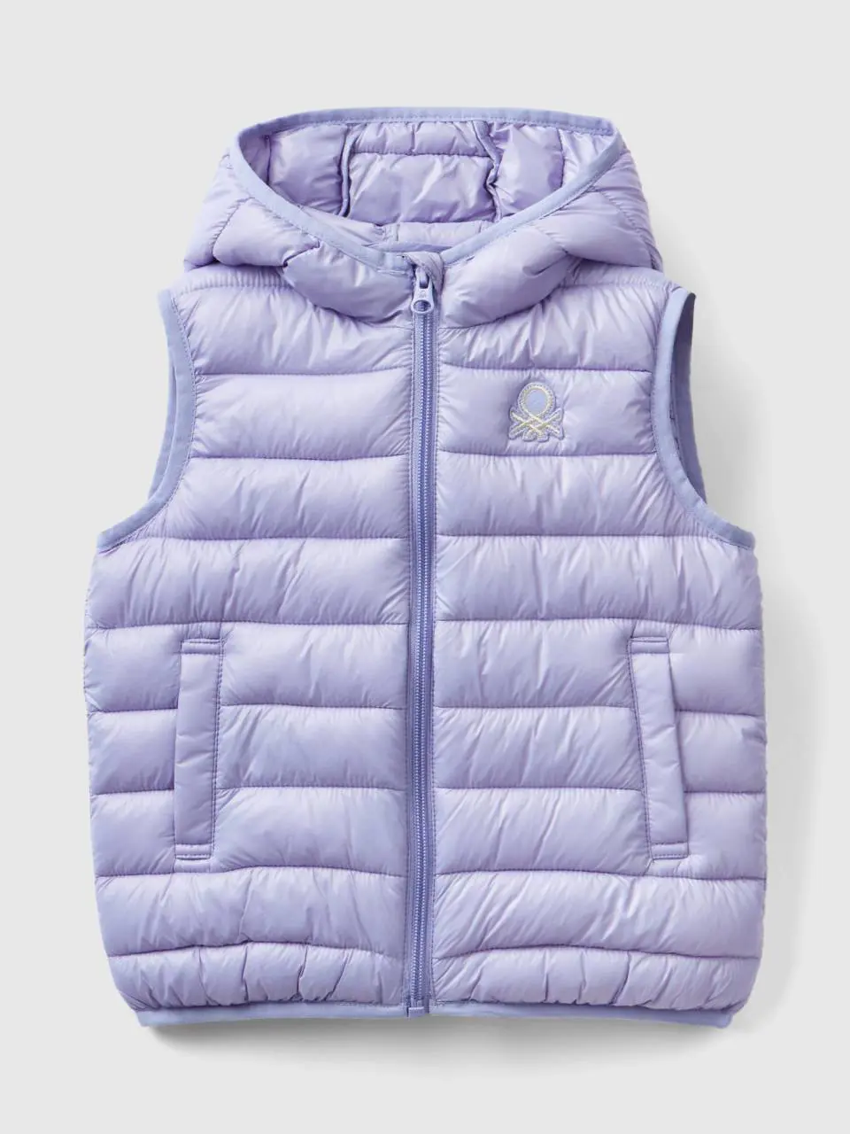 Benetton padded jacket with hood. 1