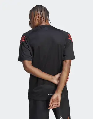 Adidas Train Icons 3-Stripes Training Tee. 3 Adidas Train Icons 3-Stripes Training Tee. 3
