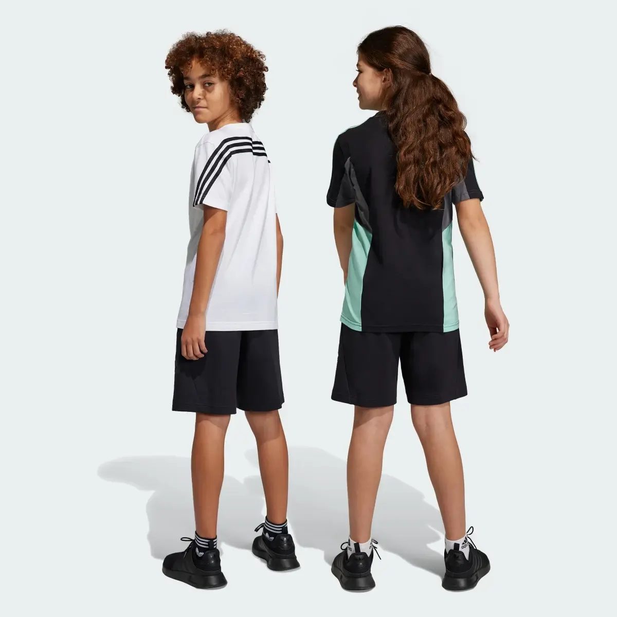 Adidas Future Icons Logo 8-Inch Shorts. 2