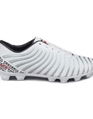28367 Beyaz - Gümüş Çim - Halı Saha Krampon Futbol Ayakkabısı