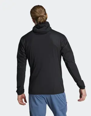 Adidas Techrock Ultralight 1/2-Zip Hooded Fleece Jacket. 3