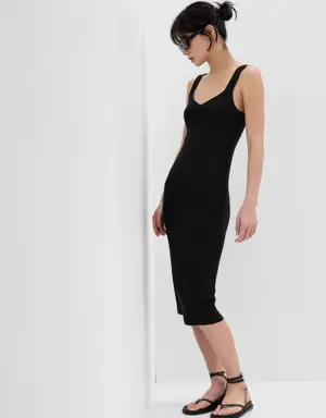 Gap Bodycon Midi Dress black