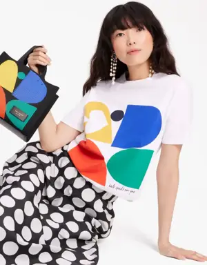 KSNY Geometric Tee