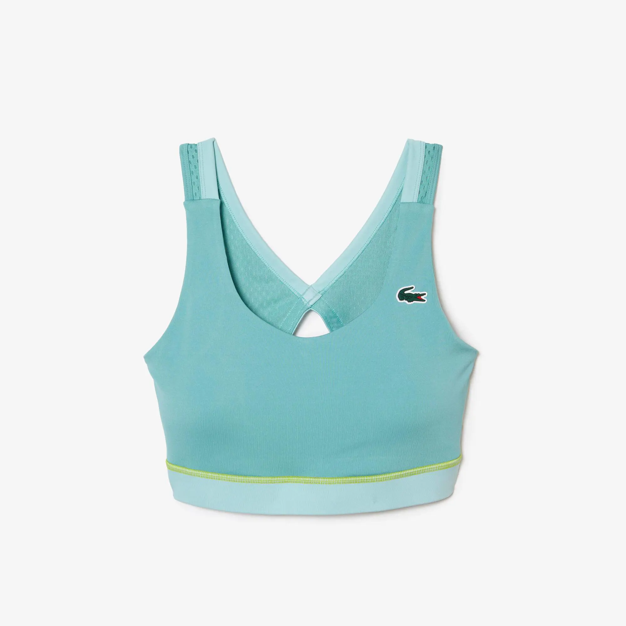 Lacoste Women’s Lacoste Sport Ultra-Dry Recycled Polyester Sports Bra. 2