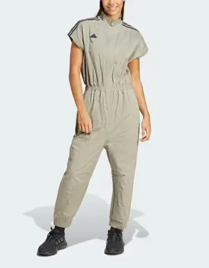 Tiro Woven Loose Jumpsuit