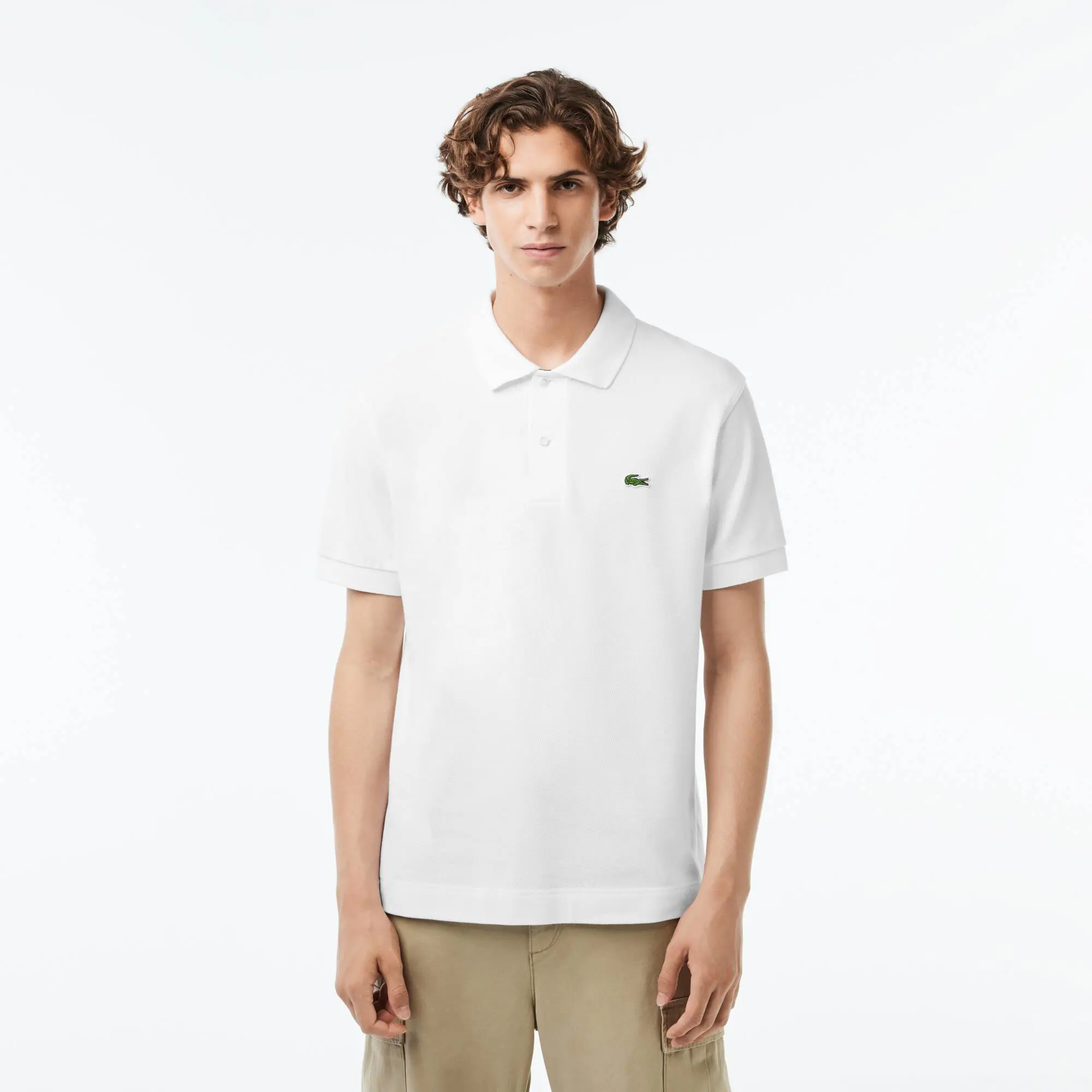 Lacoste Men's Classic Fit Heavy Cotton Piqué L.12.21 Polo. 1 Lacoste Men's Classic Fit Heavy Cotton Piqué L.12.21 Polo. 1