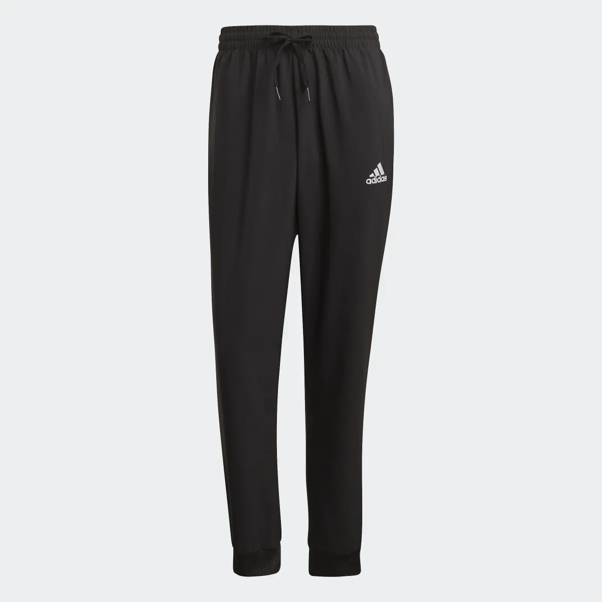 Adidas Pantalón AEROREADY Essentials Stanford Tapered Cuff Embroidered Small Logo. 1