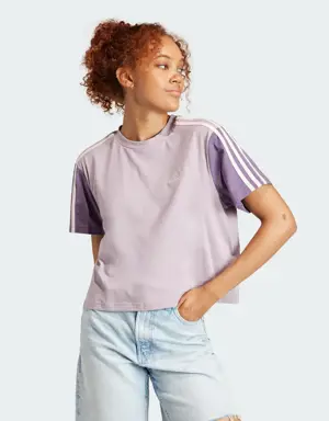 Adidas Crop top en jersey Essentials 3-Stripes. 2 Adidas Crop top en jersey Essentials 3-Stripes. 2