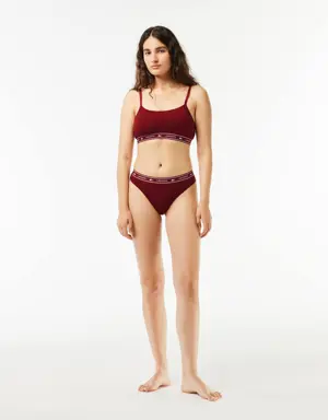 Lacoste String mit Logo